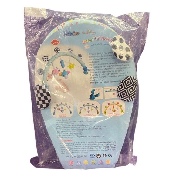 Caterbee Travel Arch Toy for strollers cribs bassinets NEW! - Picture 2 of 3